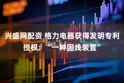 兴盛网配资 格力电器获得发明专利授权：“一种固线装置”