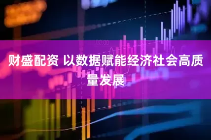 财盛配资 以数据赋能经济社会高质量发展